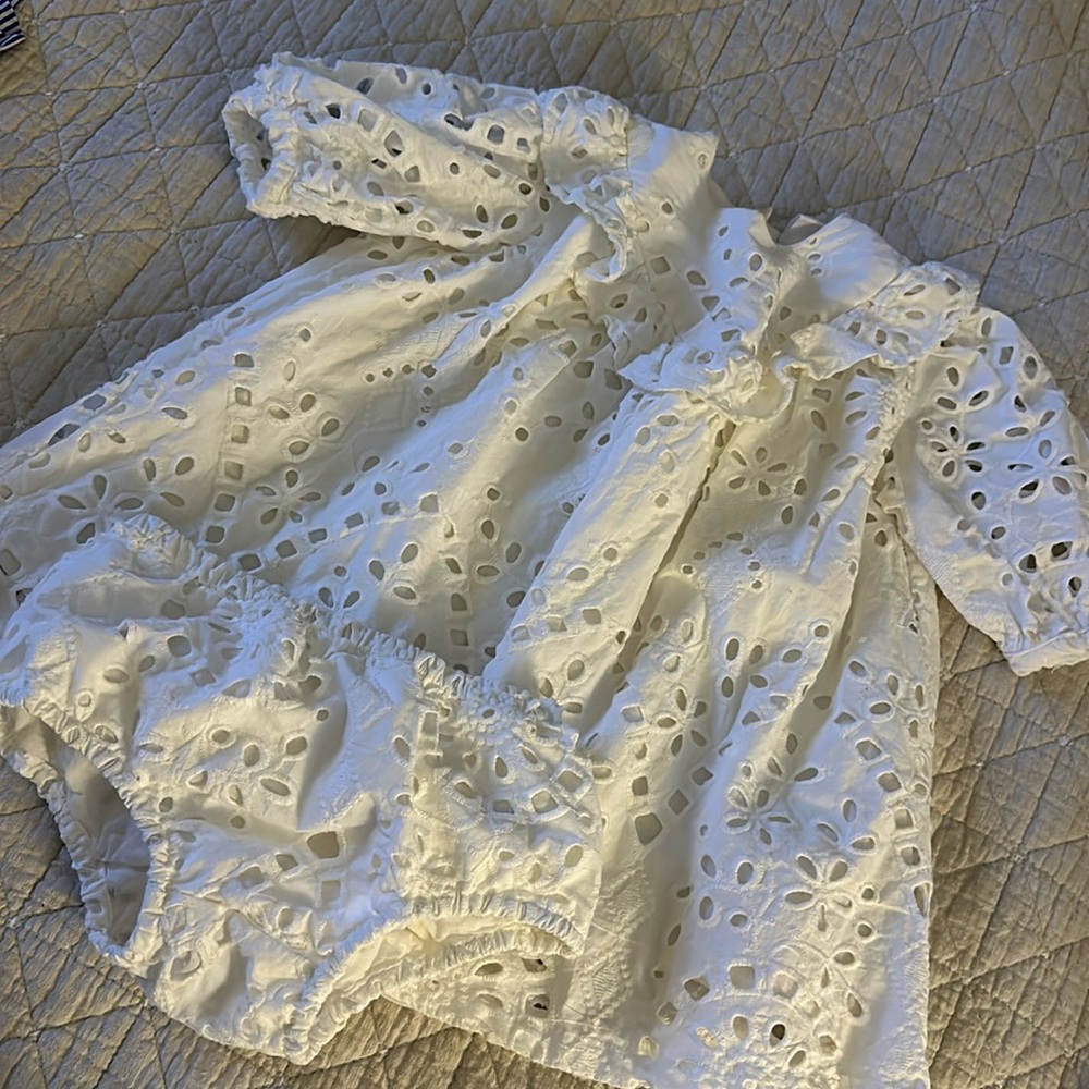 White Nordstrom baby dress size 18 months